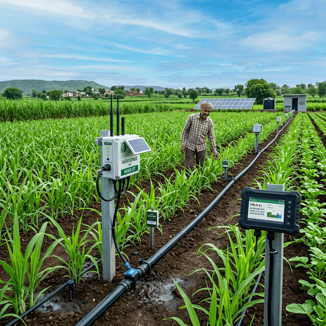 Smart Irrigation Systems: Saving 40% Water While Boosting Yields in Water-Scarce India